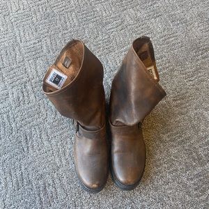 Frye slouchy ankle boot